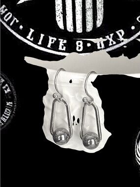 5 For $25💫Alternative Silver Beaded Dangles